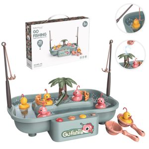 Grün Angelspielzeug Badespielzeug Wasserspiel mit elektrisch schwebendem Spielzeug für Kleinkinder Kinderspielzeug, Sommerspielgeschenk（6 Ente）