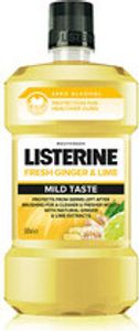 Listerine Fresh Ginger Lime Mild Taste Mouthwash 500ml
