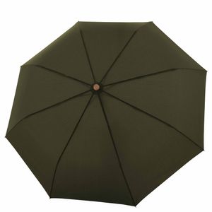 Doppler Nature Magic Automatik Regenschirm Nachhaltiger Schirm 7441363, Farbe:Deep Olive