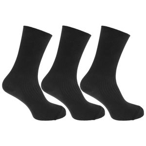 Pánske ponožky s obsahom bambusu, 3 balenia MB376 (39-45 EU) (čierne)
