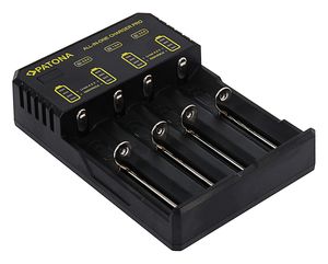 Ładowarka USB do okrągłych ogniw CR123A 14500 16340 18650 22650 26650 AAA AA