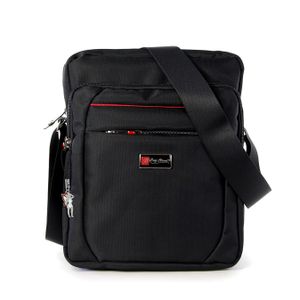 Taška Street Polyesterová taška Dámská pánská taška přes rameno černá 22x9x27 OTJ254S