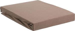 BH Elasthan TD Spannbettlaken für Topper Taupe, Größe:90/100 x 200/220 cm