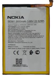 Original Nokia SE681 Akku Accu Batterie Für NOKIA C30 TA 1357, 1359, 1360