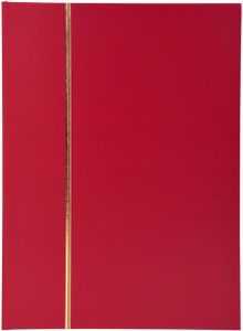 EXACOMPTA 26163E Album na pečiatky EXACOMPTA, 225 x 305 mm, červený, 64 strán