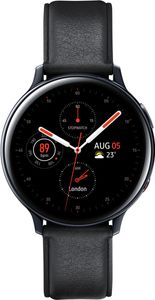 Samsung Galaxy Watch Active 2 LTE 44mm Edelstahl Leder Black SM-R825 Neu in