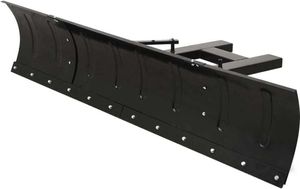 vidaXL Schneeschild für Gabelstapler 200x48 cm Schwarz