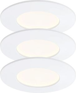 Einbauleuchte Briloner Prisma 3er Set LED Einbauspots Weiß Einbauleuchte Briloner Prisma 3er Set LED Einbauspots Weiß
