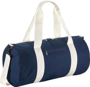 Bagbase - Cestovná taška "Original", skladom BC5492 (jedna veľkosť) (tmavomodrá/prírodná biela)