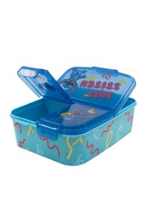 Stitch Kinder Premium Brotdose Lunchbox Frühstücks-Box Vesper-Dose mit 3 Fächern