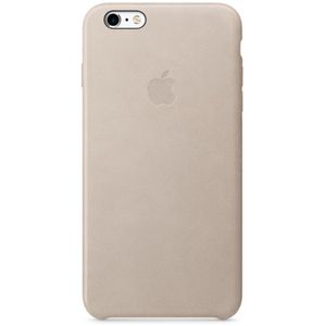 Apple iPhone 6 Plus, iPhone 6s Plus Hülle - Echtleder - Hard Case,Backcover - Grau
