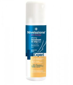 Dezodorant pre nohy Ideepharm Nivelazione Skin Therapy - aktívna starostlivosť 5v1 - 150ml