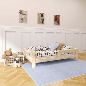 NeedSleep Kinderbett mit Rausfallschutz 90x200 cm