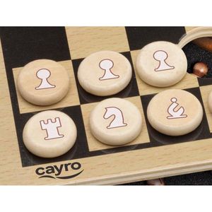 Schach Cayro Holz Metall