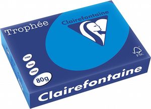 Clairalfa Multifunktionspapier Trophée A4 80 g/qm türkis blau 500 Blatt