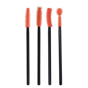 INF Silikon-Wimpernbürsten, Mascara-Stäbchen, 4er-Pack