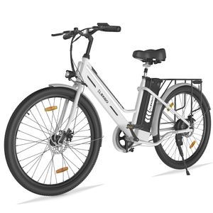 ELEKGO E-Bike E-fahrräder EG08S 26 Zoll Elektro-cityrad 36V 8.4AH Lion-akku, Mit Batterieschloss Range 35-70km E-cityrad