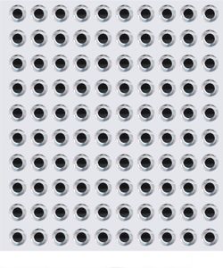Holograficzne oczka jigowe, 100 sztuk samoprzylepnych, 8 mm, przyjazne dla środowiska, idealne do wiązania much i wędkowania (srebrne)