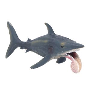 Simulation Hai-Modell, lebensecht, lebendig, pädagogisches Helicoprion-Modell, Spielzeug, Meerestier-Spielzeug für über 3 Jahre