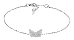 FOSSIL Armband Sterling Butterflies Bracelet Silver silberfarben FOSSIL Armband Sterling Butterflies Bracelet Silver silberfarben