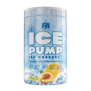 FA Nutrition Ice Pump Booster 463g Pre-Workout Training Pump Sport Booster Kühleffekt Zitrusfrüchte & Pfirsich