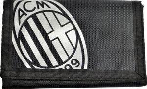 Trojrozmerná peňaženka AC Milan Football BS548 (jedna veľkosť) (čierna/biela)