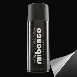 Mibenco Flüssiggummi Spray Schwarz Matt 400ml