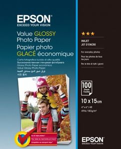 Epson C13S400039 'Value Glossy Photo Paper'(10x15cm, 100 listů, 183 g/m2)