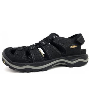 KEEN Rialto Herrenschuhe Sandalen Sandale Schwarz Freizeit, Schuhgröße:EUR 41.5 | UK 7.5