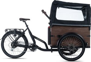 Adore Cargo E-Bike Urban Deluxe schwarz adore-bikes 257E