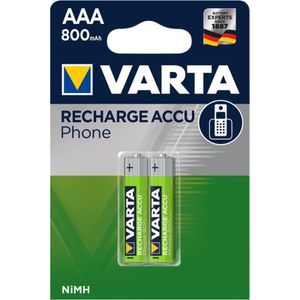 VARTA Telefon-Akku "RECHARGE ACCU Phone" Micro (AAA)