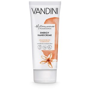 VANDINI Energy Handcreme Damen mit Orangenblüte & Babassuöl - Hand Creme für normale bis trockene Haut 1x 75 ml