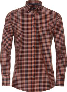 Casa Moda - Comfort Fit - Herren Freizeithemd (434043300), Größe:XL, Farbe:Orange (450)