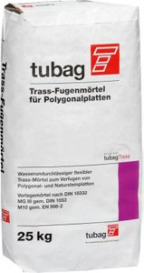 tubag Trass-Fugenmörtel für Polygonplatten 25 kg