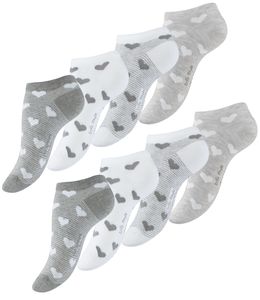 Vincent Creation® Sneaker Socken 8 Paar, mit Herzmotiv 39-42