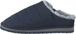 s.Oliver Damen Hausschuh Warmfutter Pantoffel 5-27103-39, Größe:37 EU, Farbe:Blau