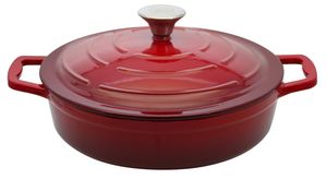 ELO Gusseisen Servierpfanne 28 cm rot