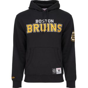 Mitchell & Ness Fleece Hoody - GAME TIME Boston Bruins - XXL