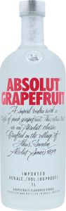 Absolut Vodka Grapefruit 1000ml 40% Vol.