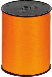Geschenkband matt orange 10mm a 250m