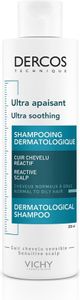 Vichy Dercos Ultra Soothing Sulfate-Free Shampoo Normal To Oily Hair Shampoo ohne Sulfat für fettige Kopfhaut 200 ml