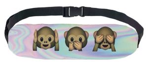 Zweiseitiger Autositz Kopfband für Kinder Autositz Relief Kopf Stützband mit verstellbaren Gürtel Nackenentlastung Affe Hollo Monkey [082]