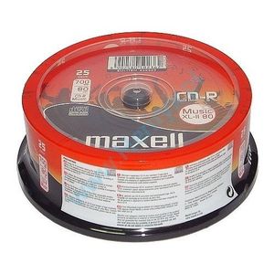 Maxell CD-R 80 25er Pack Daten-CD-R, 700 MB, 80 min