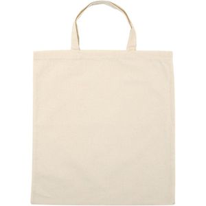 CREATIV COMPANY  Stoffbeutel mit Henkeln  40x24cm hellnatur, aus 100% Baumwolle