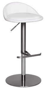 FineBuy Barhocker Edelstahl Barstuhl Tresenstuhl Design Bistrohocker Modern