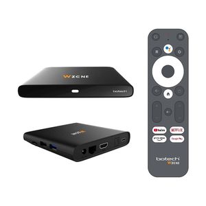 Odtwarzacz multimedialny Gigablue Botech WZone Android TV (4K UHD, HDR, WiFi 5 GHz, Dolby, pilot głosowy)