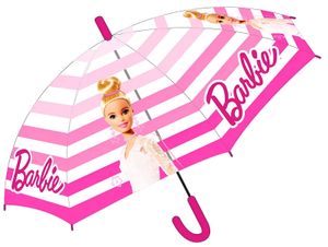 Dievčenský transparentný vystreľovací dáždnik Barbie