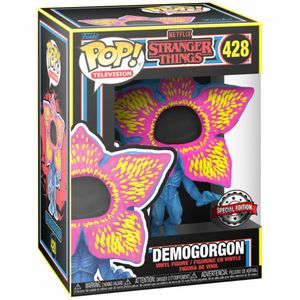 Funko Pop! Stranger Things Exklusive Demogorgon-figur Mit Offenem Gesicht Und Schwarzlicht Blau  Blau One Size