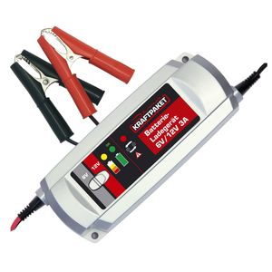 Dino Kraftpaket Batterieladegerät 6V 12V 3A Kfz Auto Motorrad Batterie Ladegerät