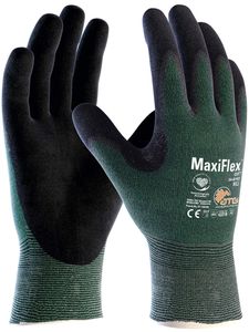 Schnittschutzhandschuhe MaxiFlex® Cut™ 34-8743 Gr.8 grün/schwarz EN 388 PSA II